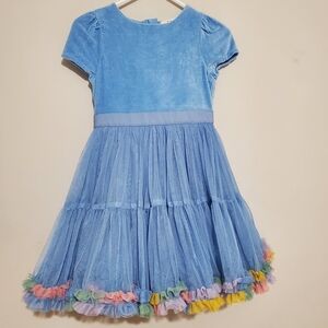 Mini Boden Light Blue Girls Dress